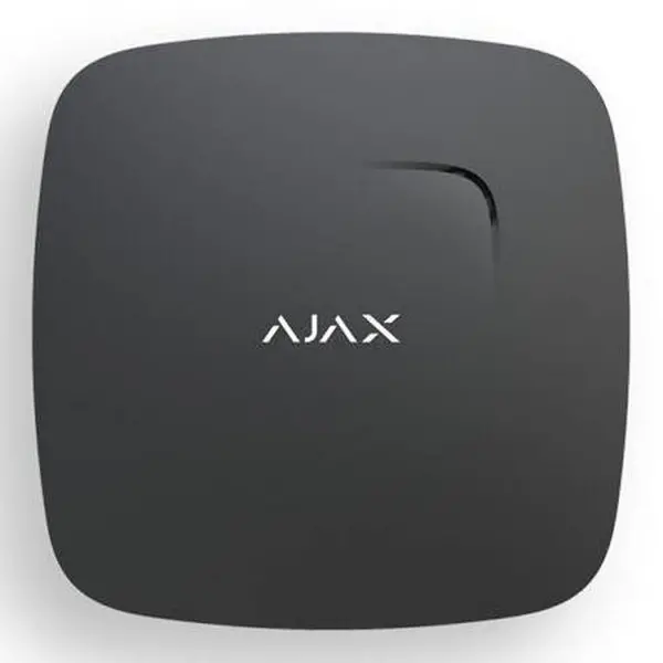 Detector de fum Ajax FireProtect, Negru
