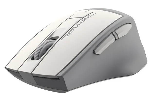 Mouse Wireless A4Tech FG30, Alb/Gri