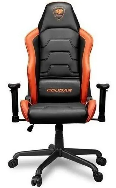 Scaun Gaming Cougar Armor Air, PVC Piele, Portocaliu