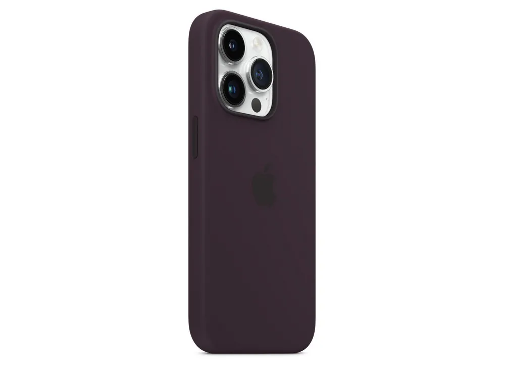 Original iPhone 14 Pro Silicone Case with MagSafe - Elderberry, Model A2912