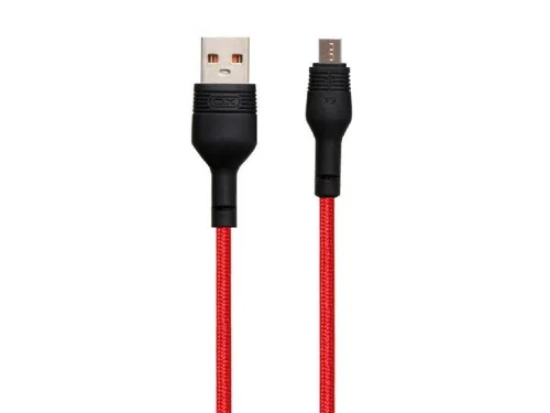 Cablu încărcare și sincronizare XO NB55, Micro-USB/USB Type-A, 1m, Roșu