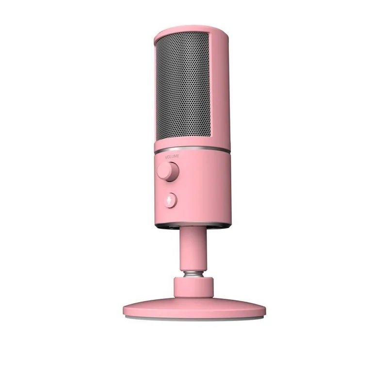 Microfon pentru calculator RAZER Seiren X, USB, Roz