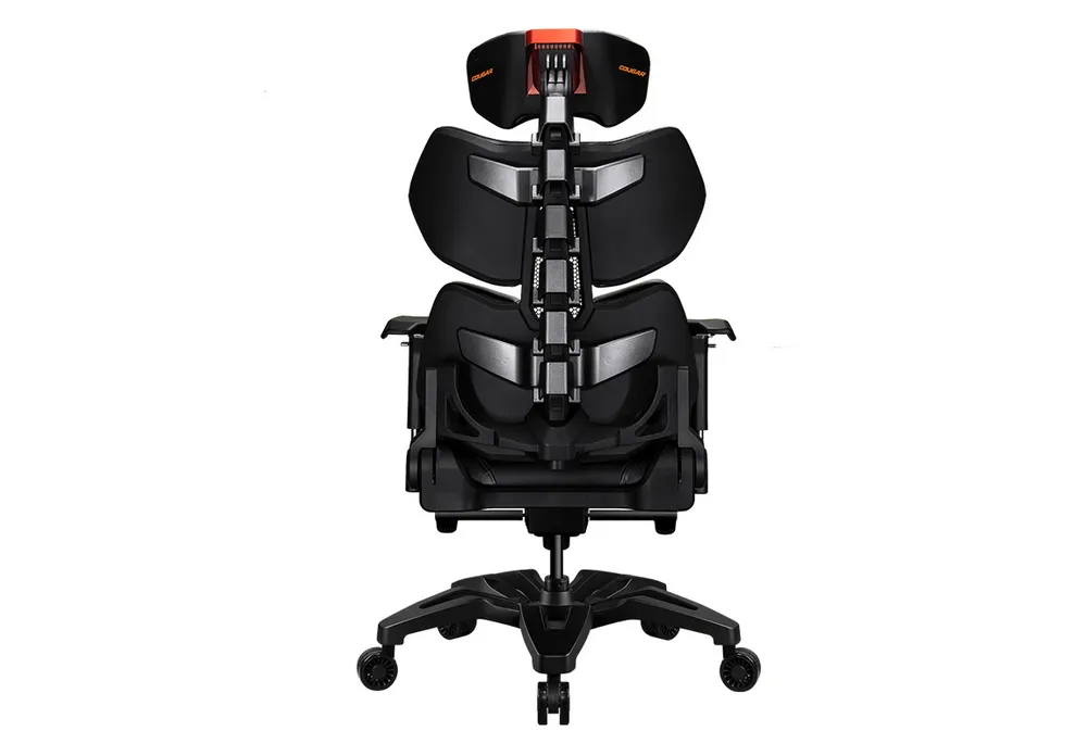 Gaming Chair Cougar Terminator Black, User max load up to 135kg / height 160-195cm
