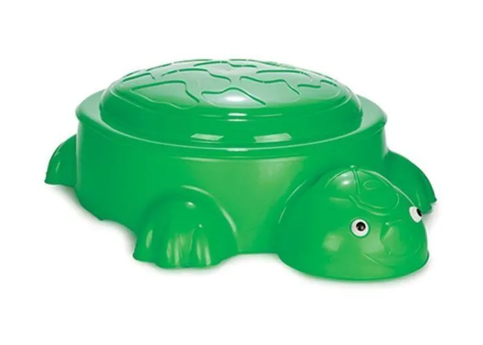 Nisipiera cu capac Pilsan Turtle, Verde
