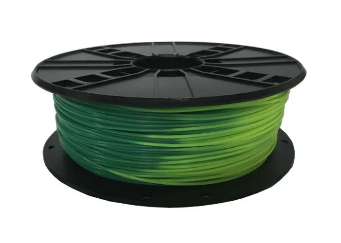 Filament pentru imprimantă 3D Gembird 3DP-ABS1.75-01-BGYG, ABS, Verde | Galben , 1.75 mm, 1 kg