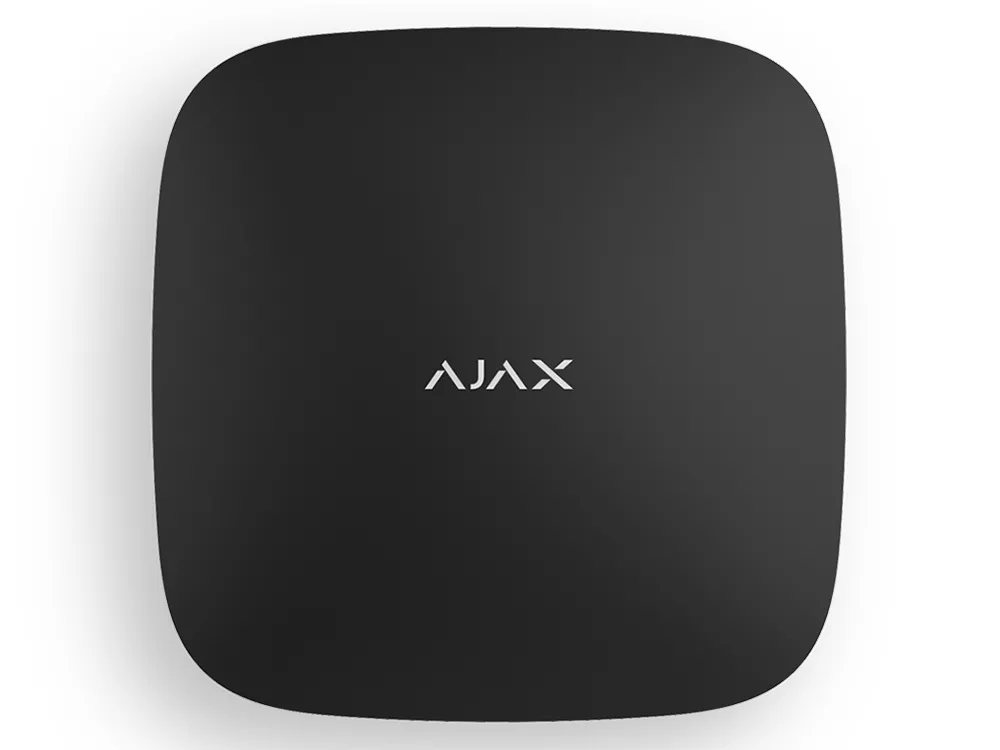 Panou inteligent de control al alarmei Ajax Hub 2, Negru