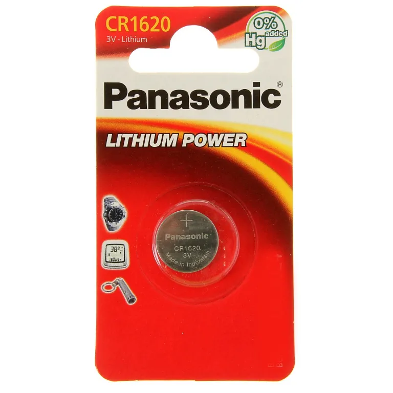 Baterii rotunde Panasonic CR-1620EL, CR1620, 1buc.