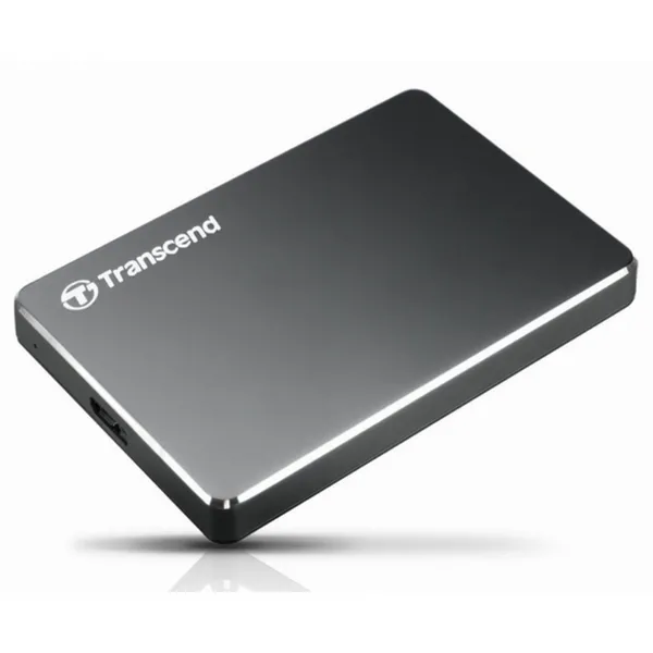 HDD portabil extern Transcend StoreJet 25C3, 1 TB, Grey (TS2TSJ25C3N)