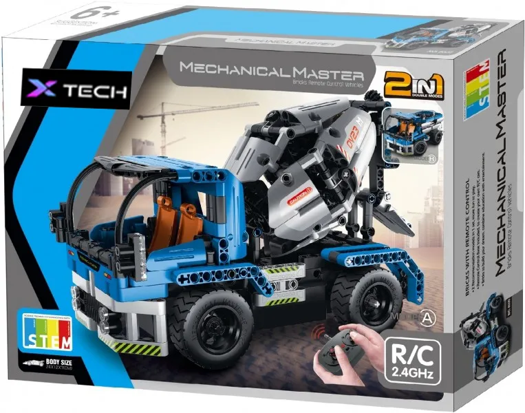 Constructor cu telecomandă XTech Mixer Truck