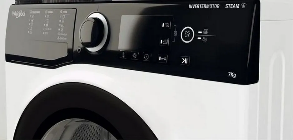 Mașină de spălat Whirlpool WRSB 7259 BB EU, 7kg, Alb