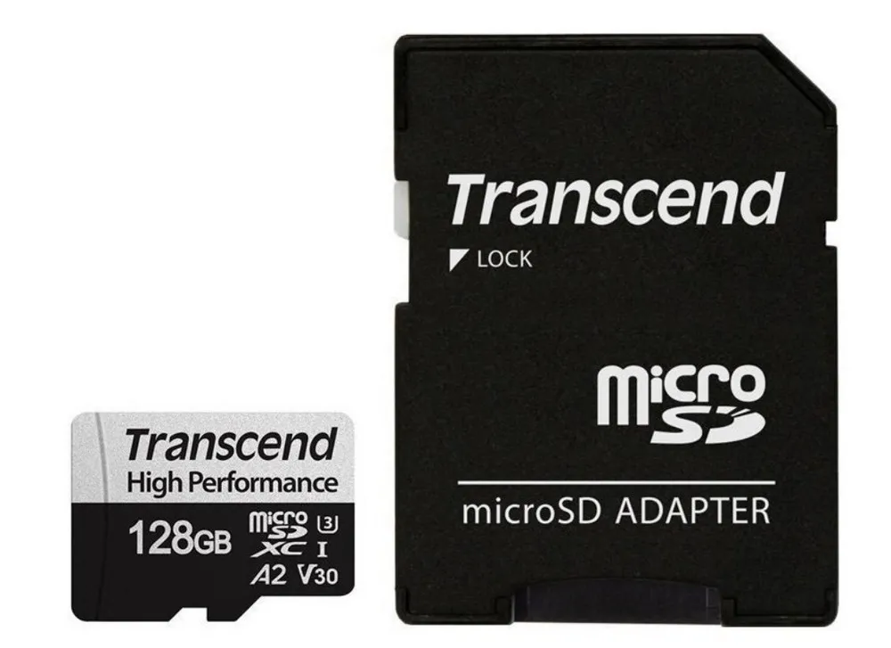 Card de Memorie Transcend MicroSDXC Class 10, 128GB (TS128GUSD340S)