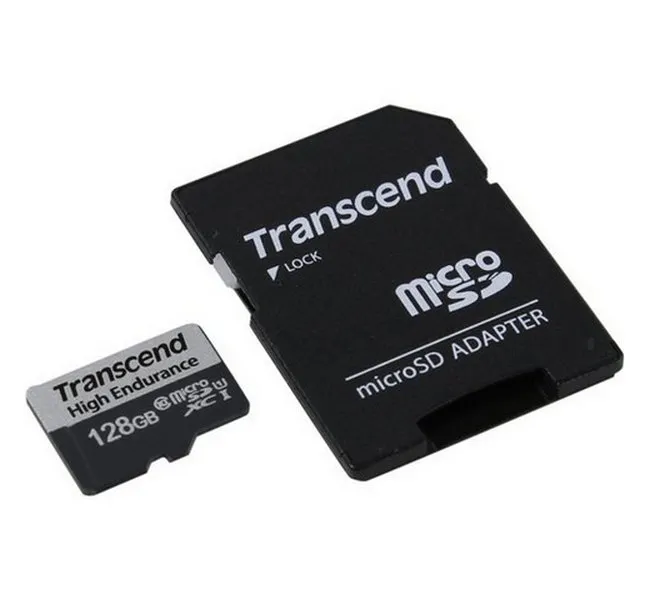 Card de Memorie Transcend MicroSDXC Class 10, 128GB (TS128GUSD350V)