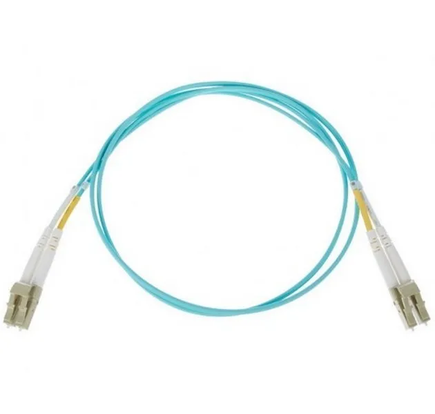 Fiber optic patch cords, Multimode OM4, LC-LC Duplex, 1M