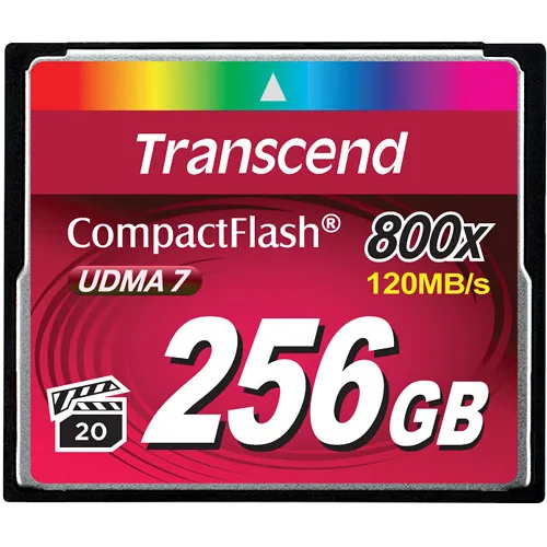 Card de Memorie Transcend CompactFlash 800, 256GB (TS256GCF800)