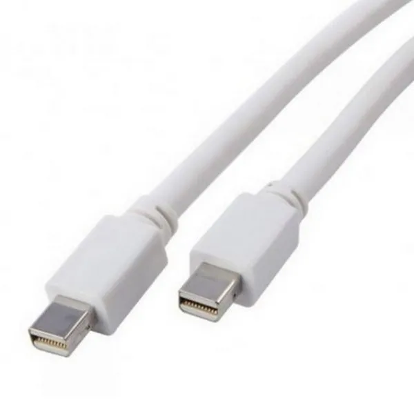 Cablu Video APC Electronic AP531037, MiniDP (M) - miniDP (M), 0,45m, Alb