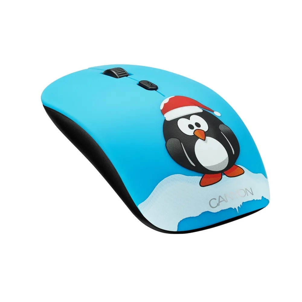 Mouse Wireless Canyon CND-CMSW400PG, Multicolor