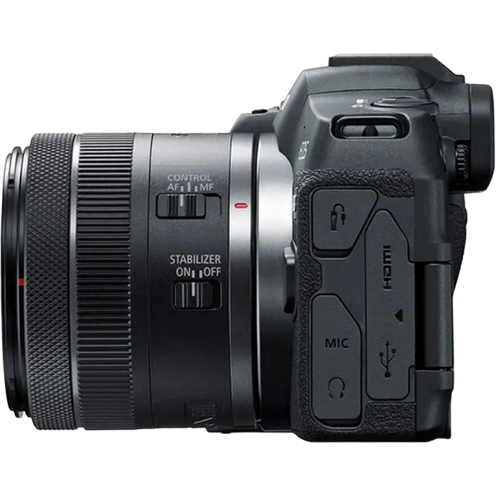 Aparat Foto Mirrorless Canon EOS R8 & RF 24-50mm f/4.5-6.3 IS STM KIT, Negru