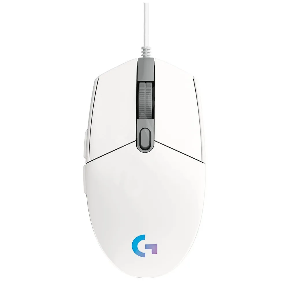 Gaming Mouse Logitech G102, Alb