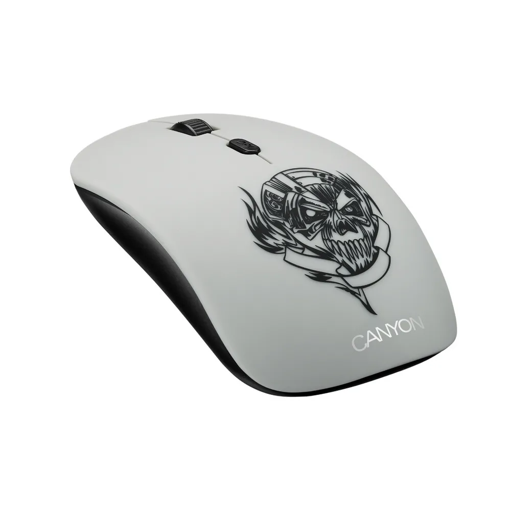 Mouse Wireless Canyon CND-CMSW401MC, Multicolor