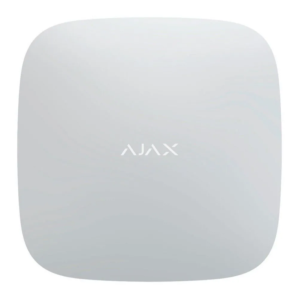 Panou inteligent de control al alarmei Ajax Hub 2 Plus, Alb