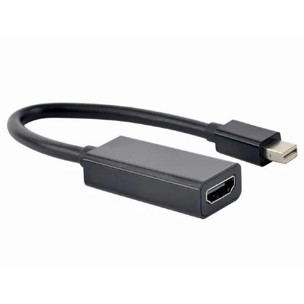 Adaptor Video Cablexpert A-mDPM-HDMIF-02, MiniDP (M) - HDMI (F), 0,15m, Negru