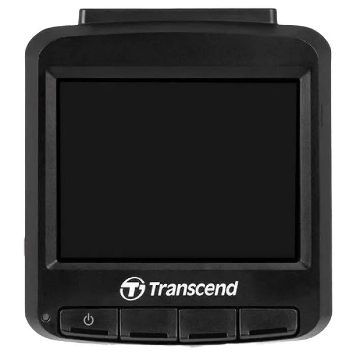 Cameră auto DVR Transcend DrivePro 110, Full-HD 1080P, Negru