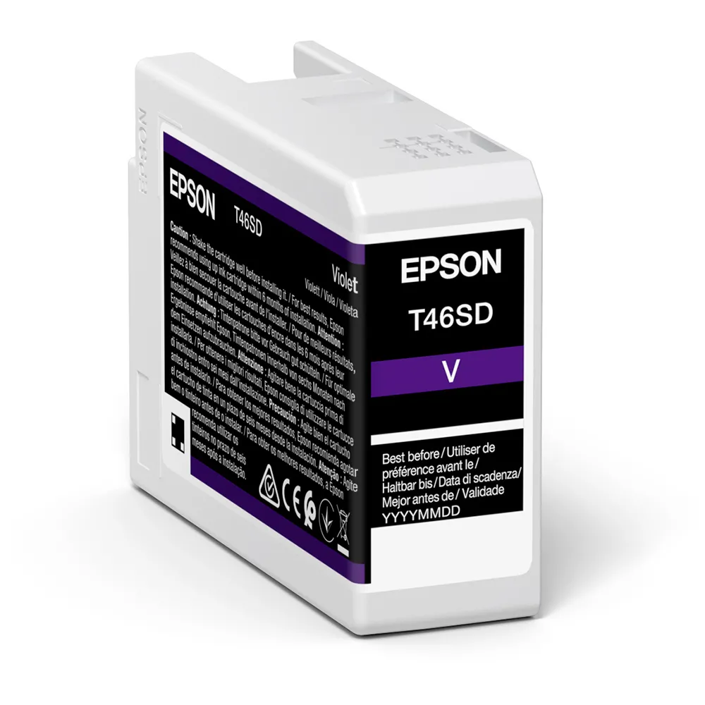 Cartuș de cerneală Epson T46S UltraChrome Pro 10, 25ml, Violet
