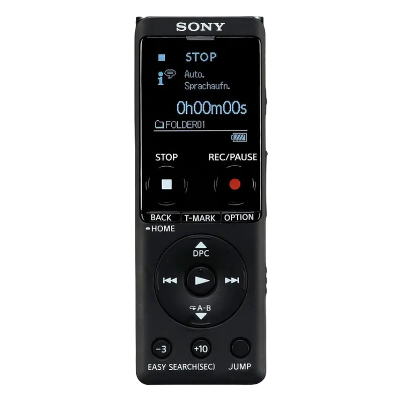 Digital Voice Recorder SONY ICD-UX570 , 4GB UX Series, Black