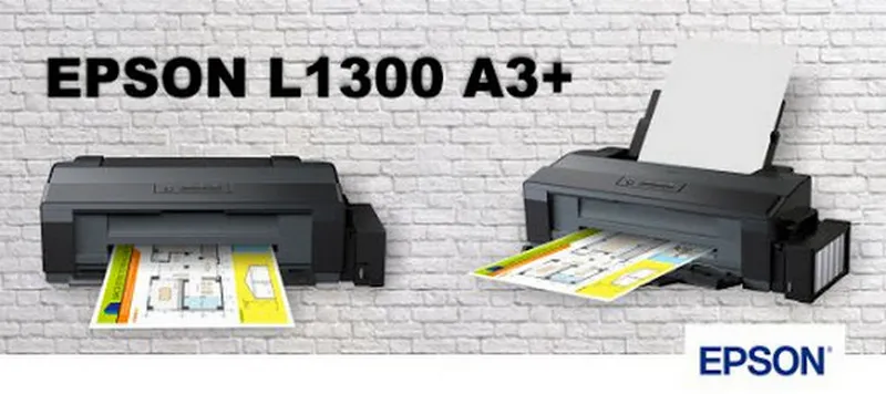 Imprimantă cu jet de cerneală Epson L1300, A3+, Negru