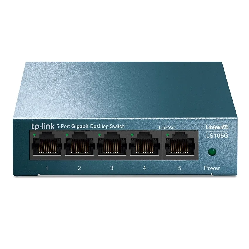 Switch de rețea TP-LINK LS105G, 5x 10/100/1000 Mbps