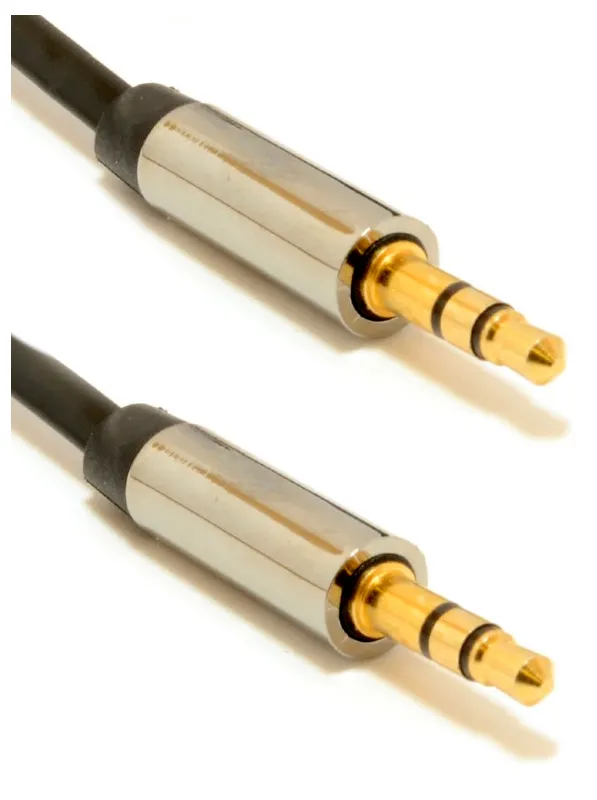 Audio Adaptor Cablexpert CCAP-444-0.75M, 3.5mm 3-pin (M) - 3.5mm 3-pin (M), 0,75m, Negru