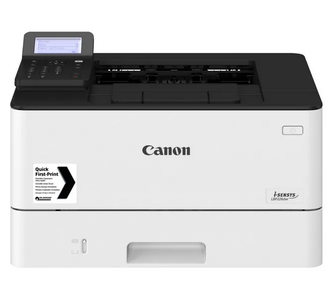 Imprimantă laser Canon i-SENSYS LBP226dw, A4, Negru-Alb