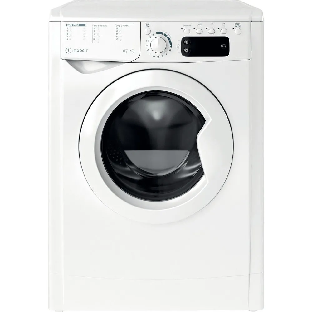 Mașină de spălat cu uscător EWDE 751451 W EU, 7kg, Alb