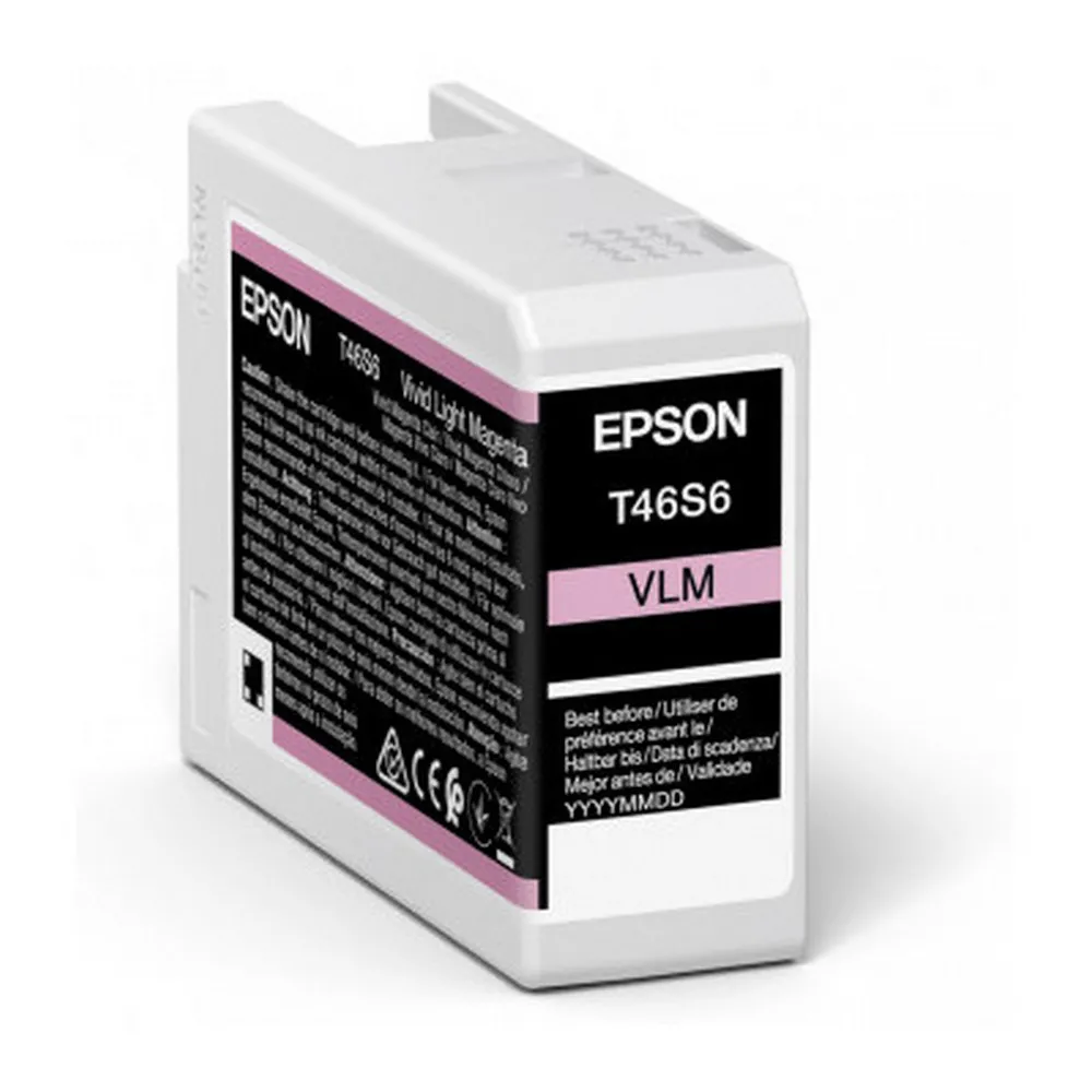 Cartuș de cerneală Epson T46S UltraChrome Pro 10, 25ml, Magenta