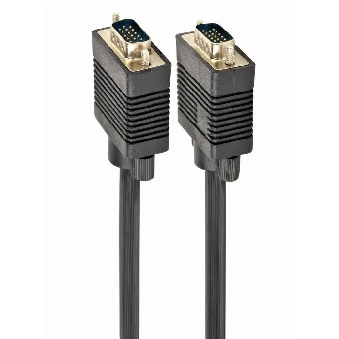Cablu Video Cablexpert CC-PPVGA-20M-B, VGA D-Sub (M) - VGA D-Sub (M), 20m, Negru
