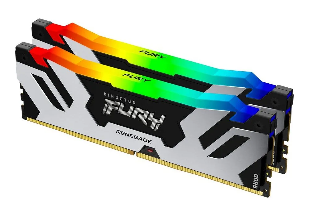 Memorie RAM Kingston FURY Renegade RGB, DDR5 SDRAM, 7200 MHz, 32 GB, KF572C38RSAK2-32