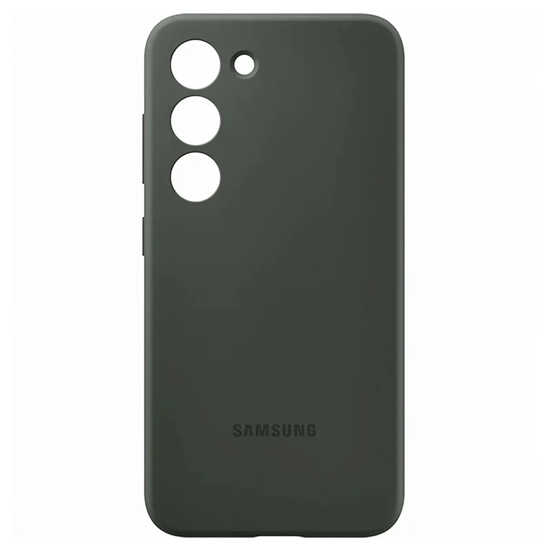 Husă Samsung Silicone Cover for Galaxy S23, Verde