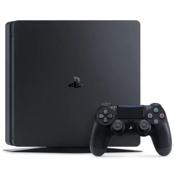 Consolă de jocuri SONY PlayStation 4 Slim, Negru, 