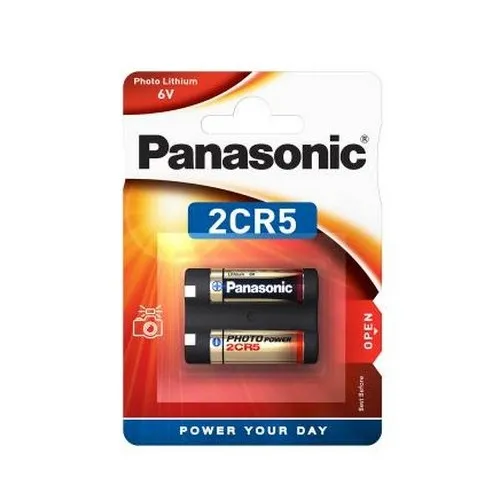 Baterii Panasonic 2CR-5L, 2CR5, 1400 mAh, 2 buc.
