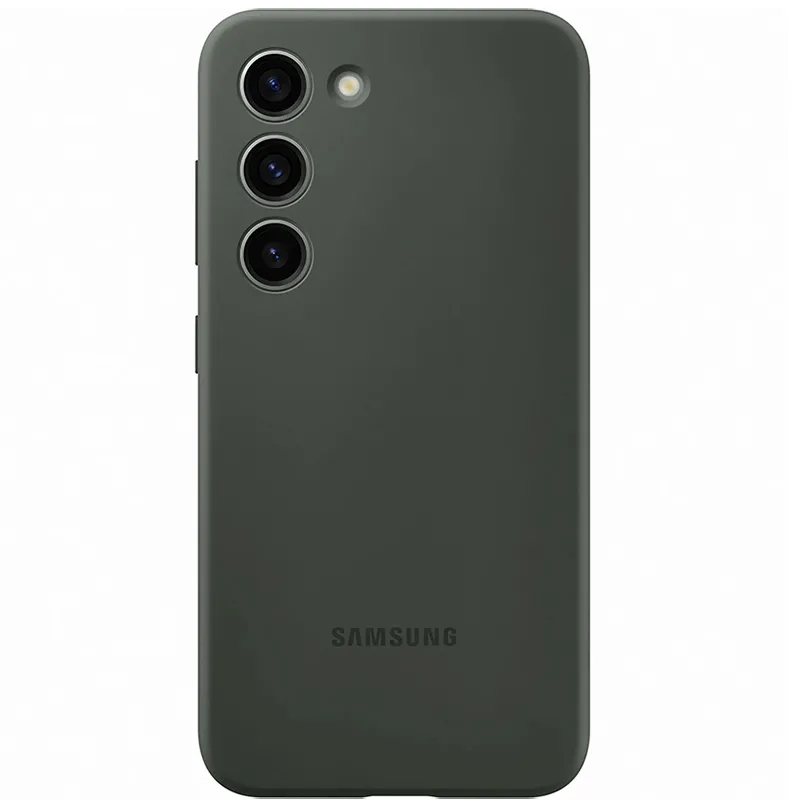 Husă Samsung Silicone Cover for Galaxy S23, Verde