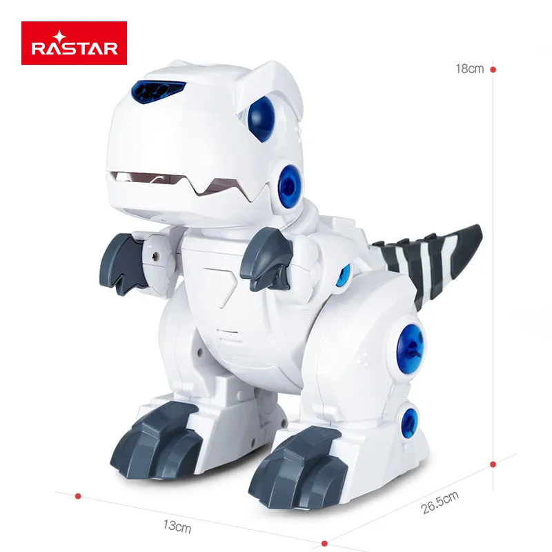 Jucărie cu telecomandă Rastar Dinosaur Infrared, White  (79700)