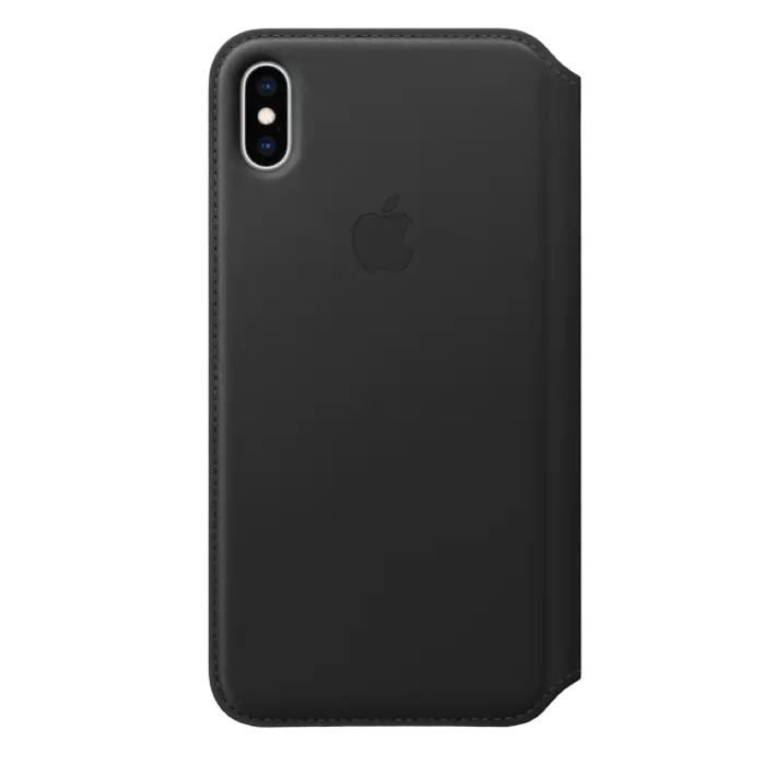 Husă tip carte Apple iPhone XS Max Case, Negru