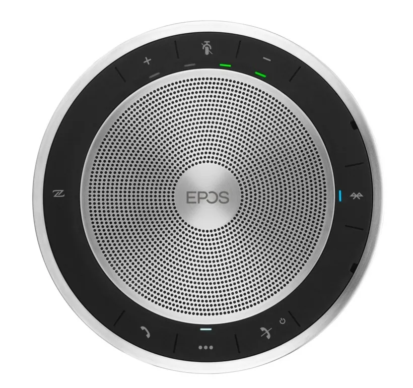 Microfon portabil pentru înregistrare vocală EPOS EXPAND SP 30+, Fără fir/Cu fir, Argintiu