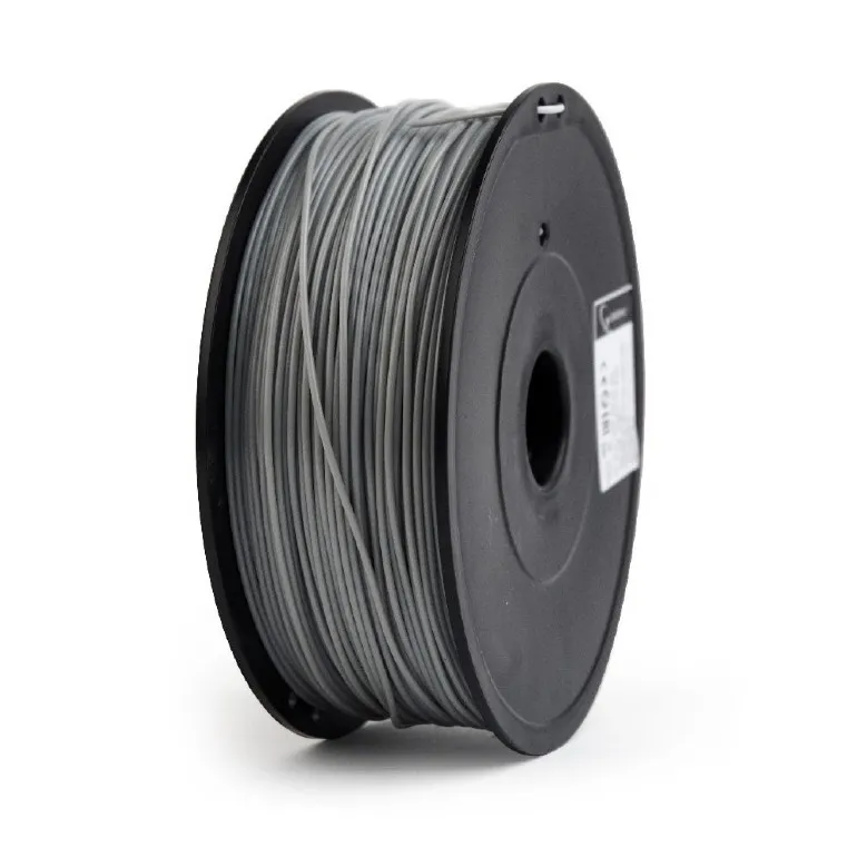 Filament pentru imprimantă 3D Gembird FF-3DP-ABS1.75-02-GR, ABS, Gri , 1.75 mm, 0,6 kg