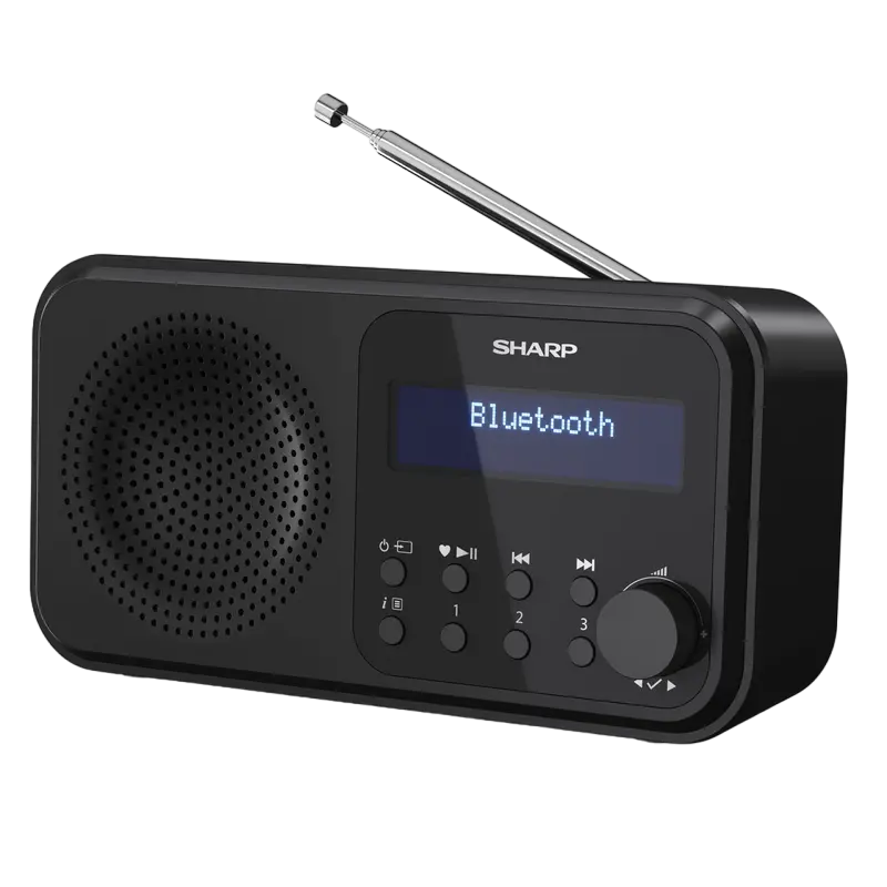 Radio portabil Sharp DR-P420BKV01, Negru