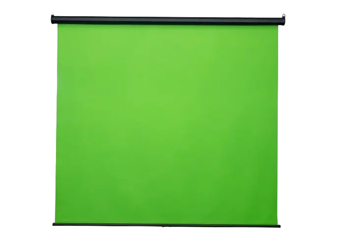 Ecran de proiectie Reflecta Green Screen Rollo, 1:1