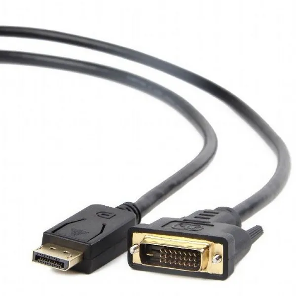 Cablu Video Cablexpert CC-DPM-DVIM-1M, DisplayPort (M) - , 1m, Negru
