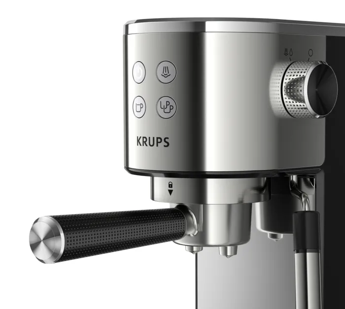 Espressor manual KRUPS XP442C11, 1400W, Argintiu