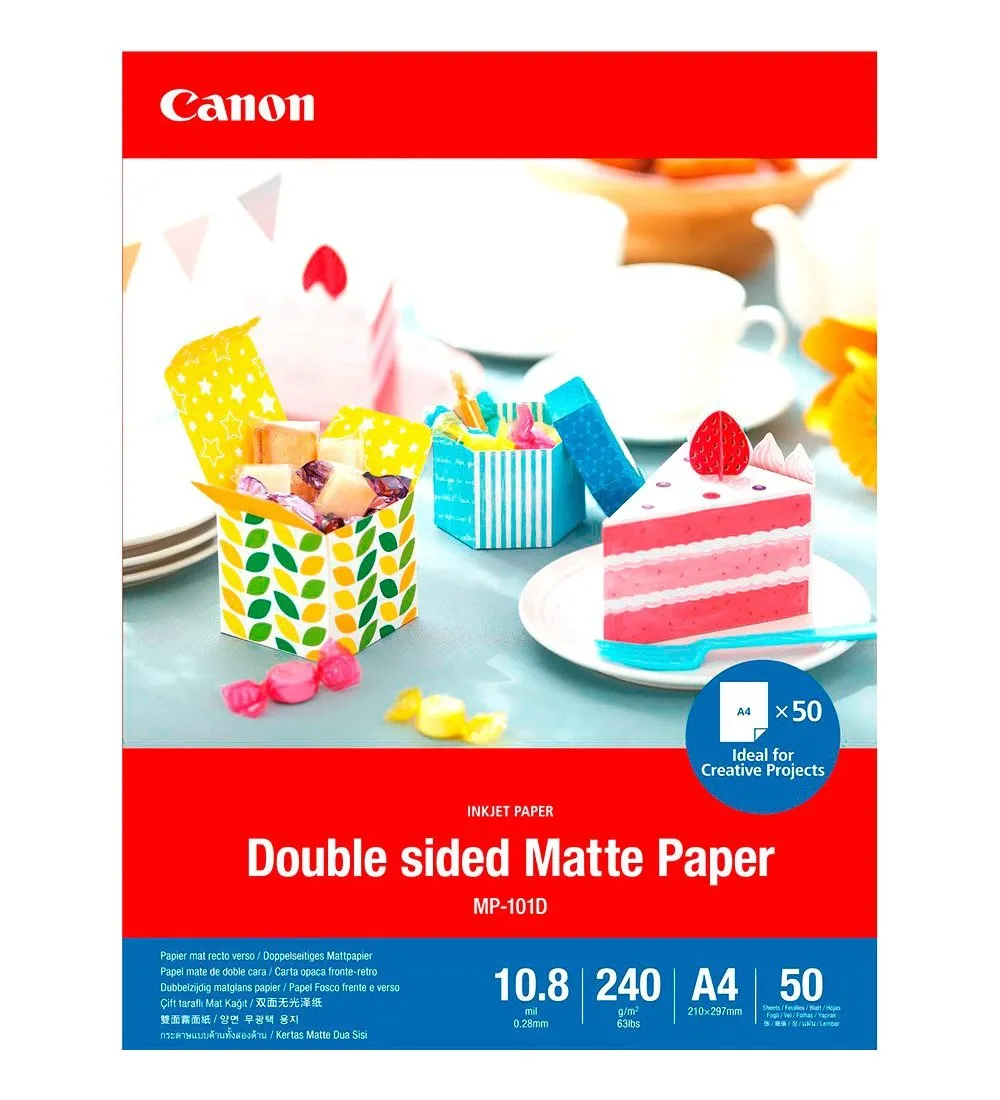 Hârtie fotografică Canon Double-sided Matte Paper, A4