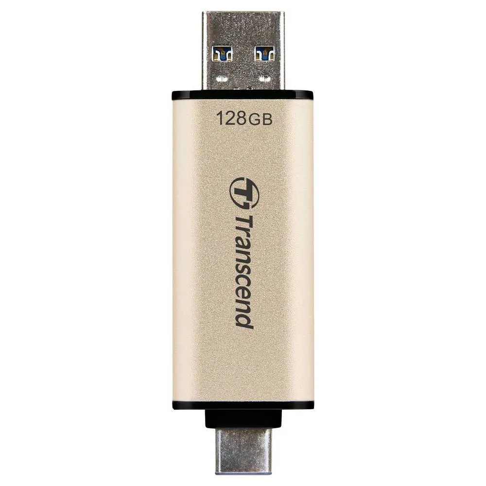 Memorie USB Transcend JetFlash 930C, 128GB, Auriu